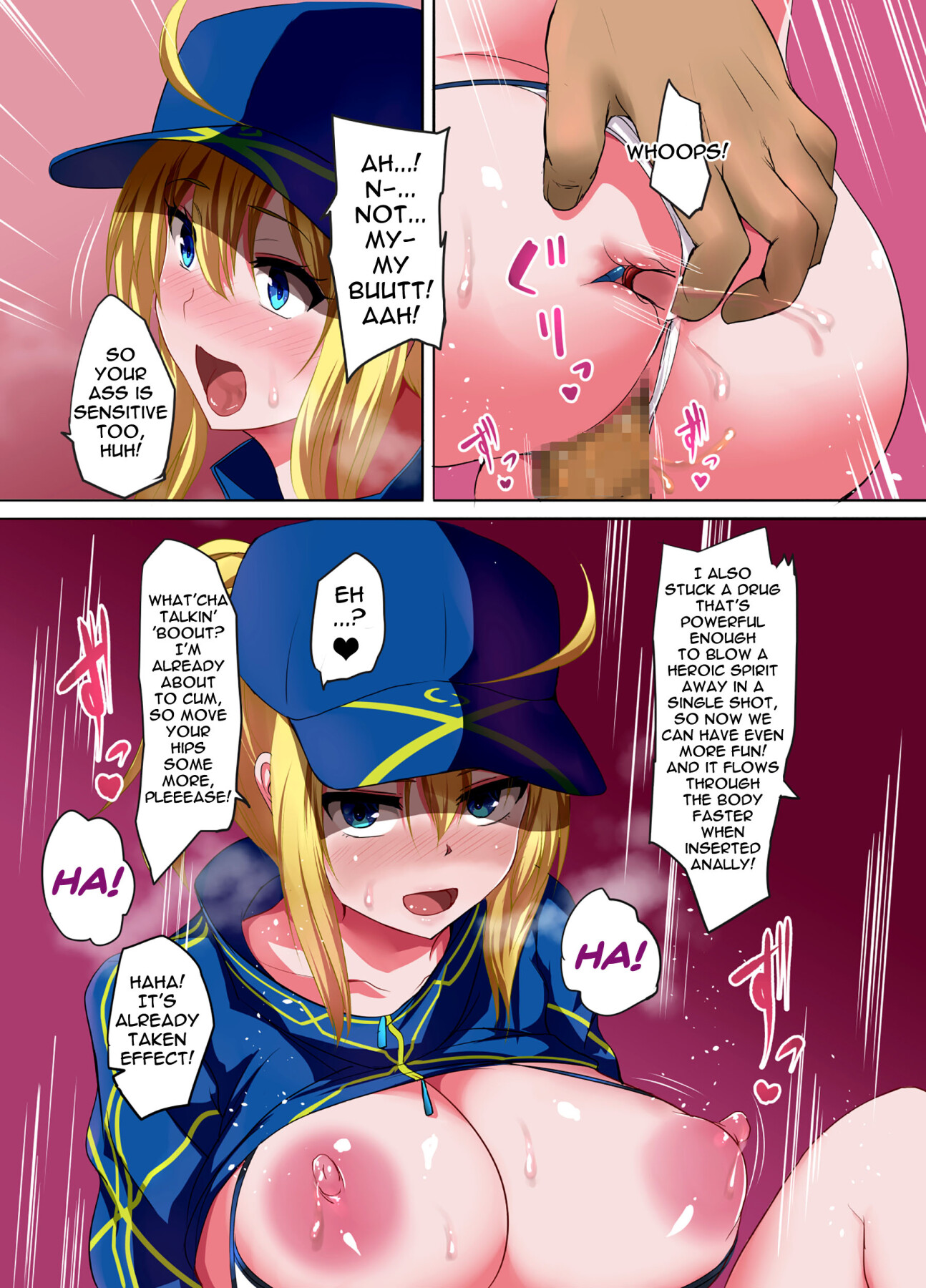 Hentai Manga Comic-Making Mysterious Heroine X Give Me An Ahegao With Hypno-Read-14